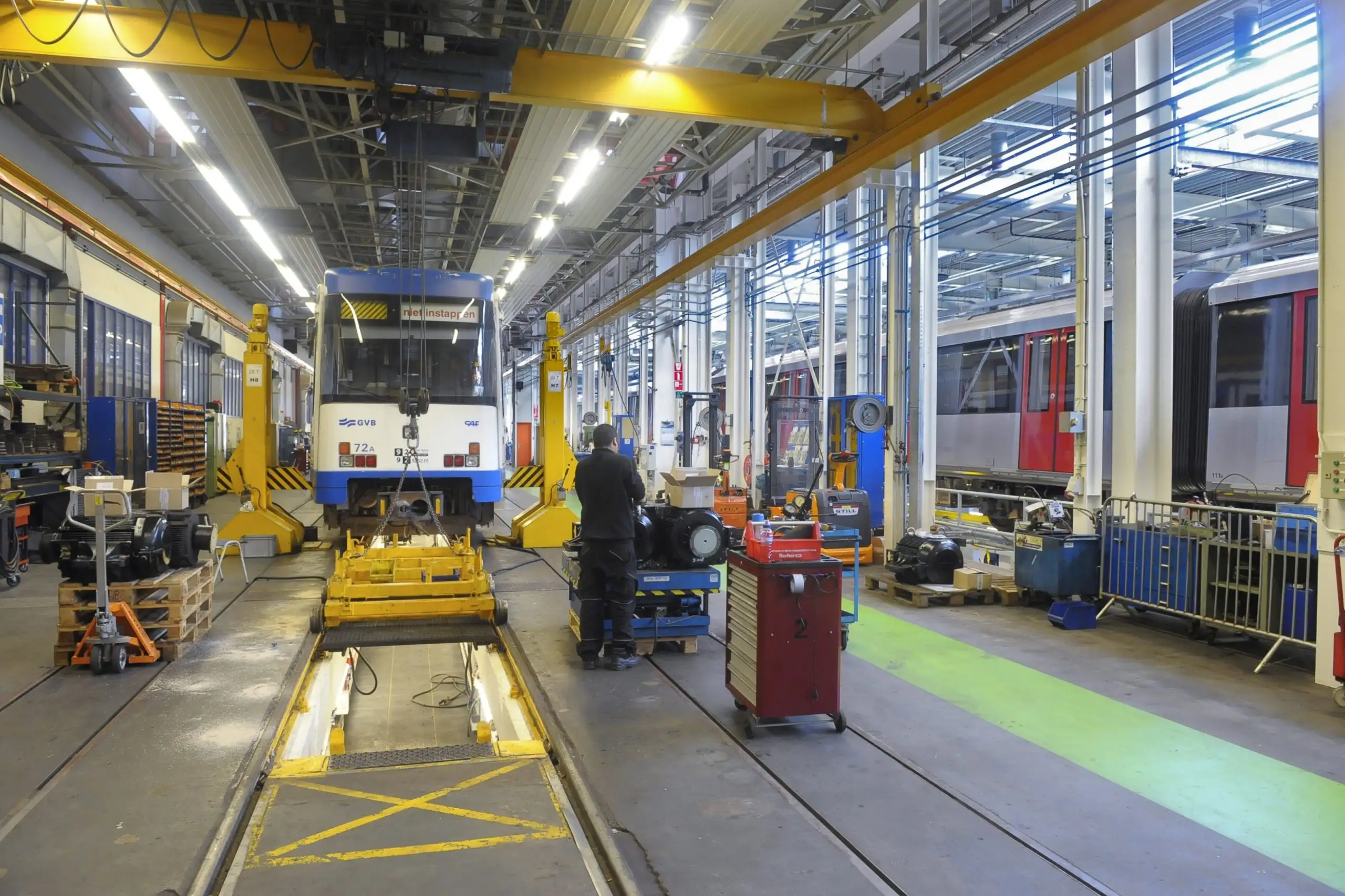 Benchmark beschikbaarheid Amsterdamse metromaterieel